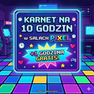 Karnet Pixel PxGame 10 godzin
