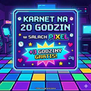 Karnet Pixel PxGame 20 godzin